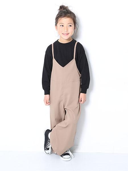 devirockのキャミサロペット サロペットデビロック 子供服 キッズを使ったコーディネートを紹介します。｜Rakuten Fashion(楽天ファッション／旧楽天ブランドアベニュー)1004122