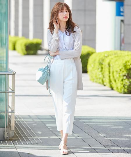 Any Sisの 美人百花6月号掲載 クールタッチミラクルガード テーパードパンツを使ったコーディネート Rakuten Fashion 楽天ファッション 旧楽天ブランドアベニュー