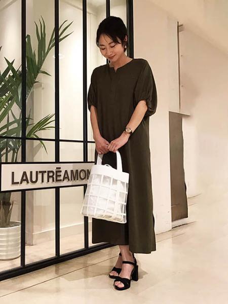 Lautreamontの 大草直子さん コラボレーション第五弾 Quick To Go Flex Dressを使ったコーディネート Rakuten Fashion 楽天ファッション 旧楽天ブランドアベニュー