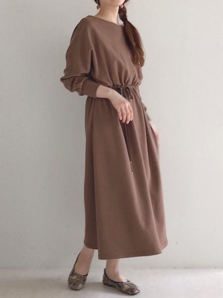 Bou Jeloudのレングスアレンジワンピースを使ったコーディネート Rakuten Fashion 楽天ファッション 旧楽天ブランドアベニュー