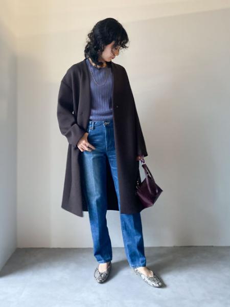 Nano Universeのフェイクレザーフラットシューズを使ったコーディネート Rakuten Fashion 楽天ファッション 旧楽天ブランドアベニュー