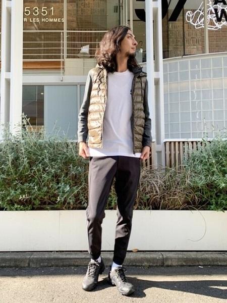 【メーカー直送】 5351POUR LES パーカーを使った HOMMESの2WAYコンビネーション ジャケット・アウター