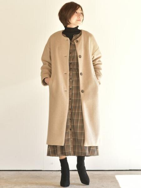 Rpsのrps W ウエストベルトチェックワンピースを使ったコーディネート Rakuten Fashion 楽天ファッション 旧楽天ブランドアベニュー