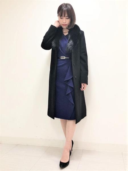 Pinky Dianneのサイドラッフルジャージワンピースを使ったコーディネート Rakuten Fashion 楽天ファッション 旧楽天ブランドアベニュー