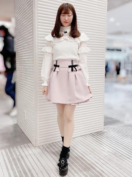 Lodispottoのリュバンレースタックフリルスカートを使ったコーディネート Rakuten Fashion 楽天ファッション 旧楽天ブランドアベニュー