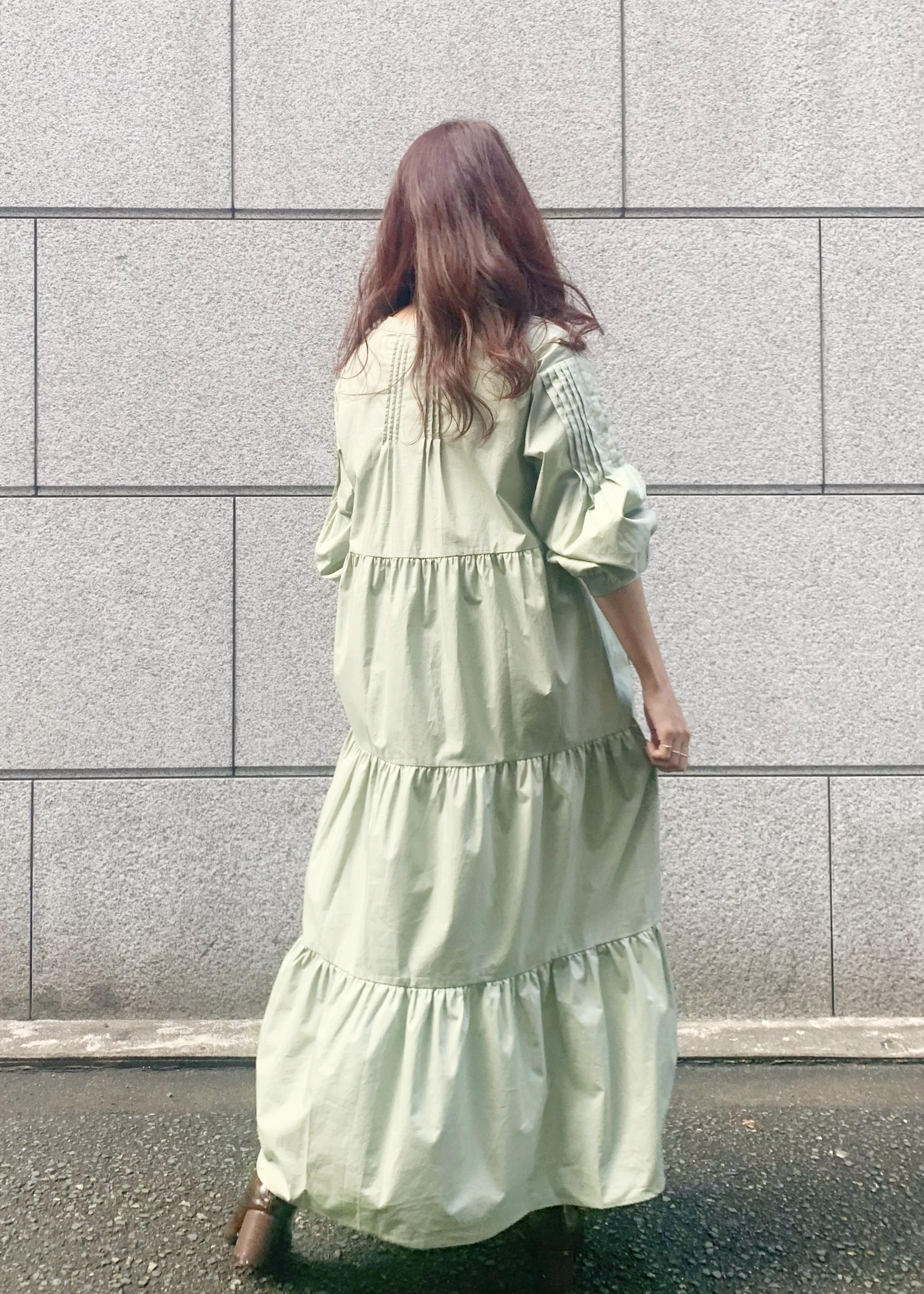 Visの Web限定fsサイズ バックティアードワンピースを使ったコーディネート Rakuten Fashion 楽天ファッション 旧楽天ブランドアベニュー