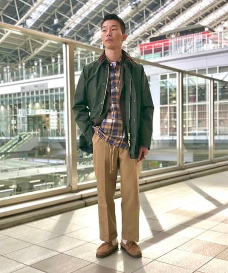 Beams Menのbarbour Beams Plus 別注 Bedale Barbour Tech Classic Fitを使ったコーディネート Rakuten Fashion 楽天ファッション 旧楽天ブランドアベニュー