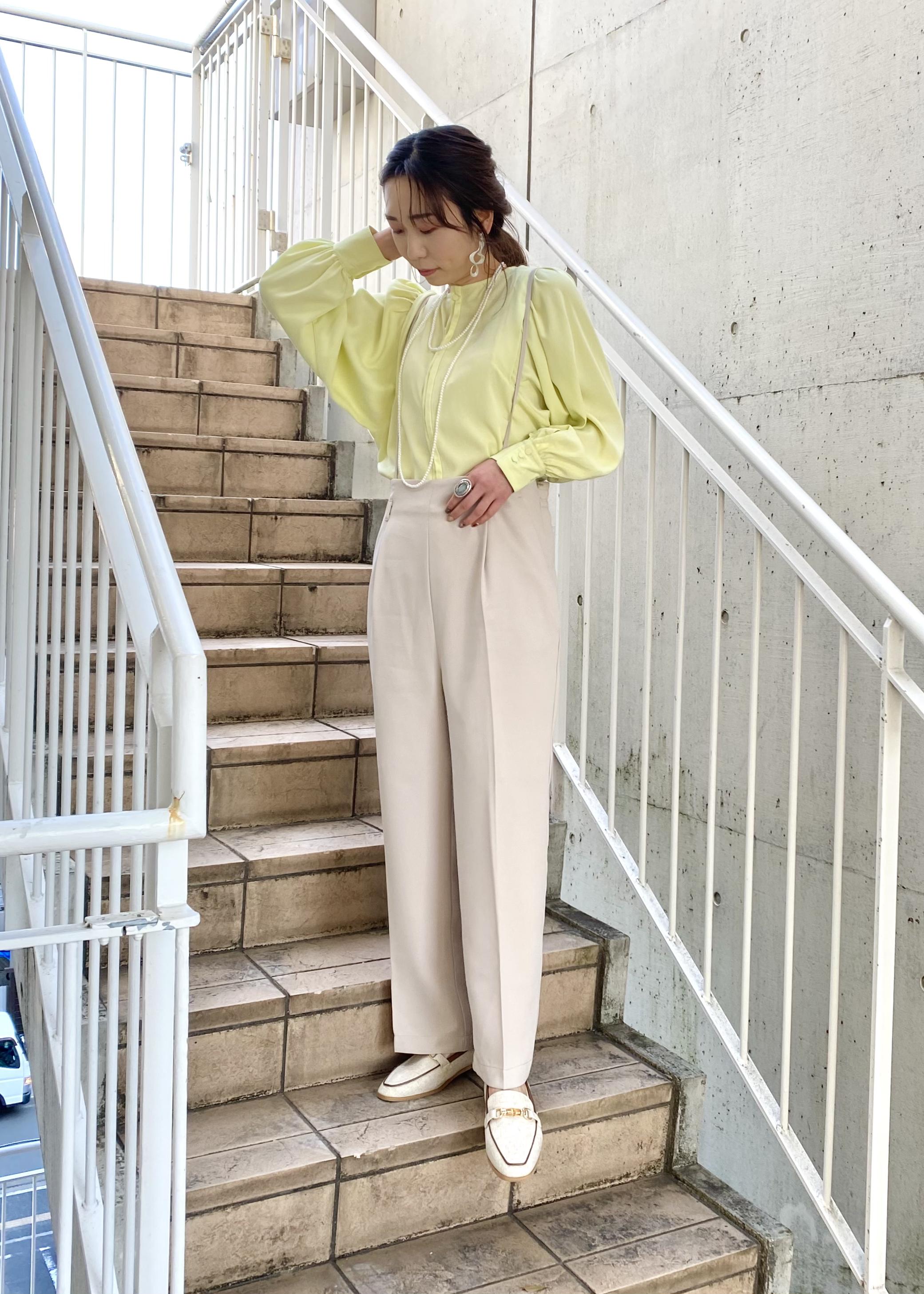 Visの Web限定ssサイズ バッククロスサスペンダーワイドパンツを使ったコーディネート Rakuten Fashion 楽天ファッション 旧楽天ブランドアベニュー