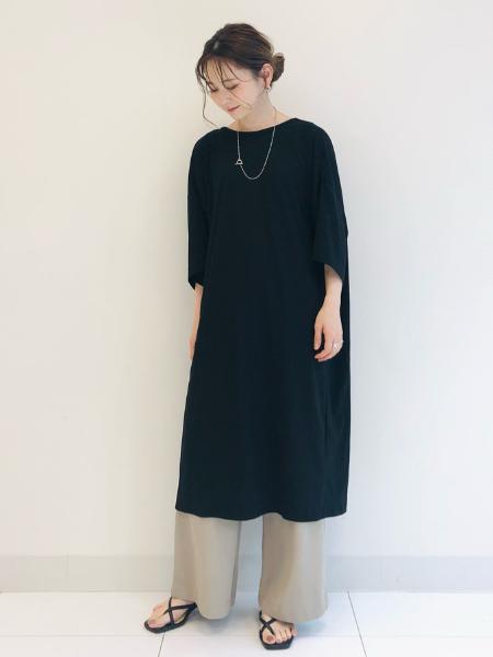 American Holicのバックドレープワンピースを使ったコーディネート Rakuten Fashion 楽天ファッション 旧楽天ブランドアベニュー