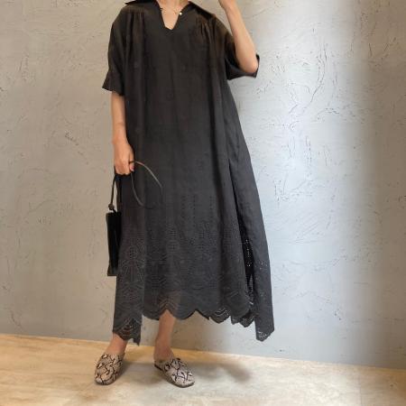 Audrey And John Wadのリネンカットワーク刺繍ロングワンピースを使ったコーディネート Rakuten Fashion 楽天ファッション 旧楽天ブランドアベニュー Audrey And John Wadのリネンカットワーク刺繍ロングワンピースを使ったコーディネート Rakuten Fashion 楽天ファッション 旧楽天ブランドアベニュー