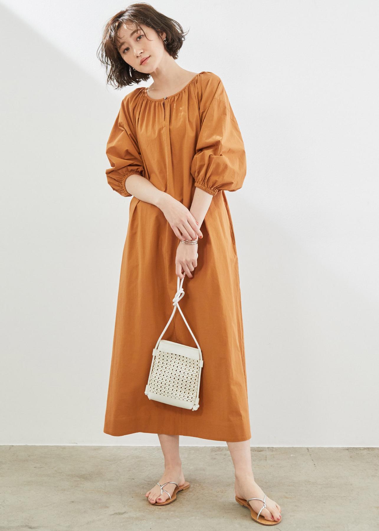 Rope Picnicのバックリボンワンピースを使ったコーディネート Rakuten Fashion 楽天ファッション 旧楽天ブランドアベニュー