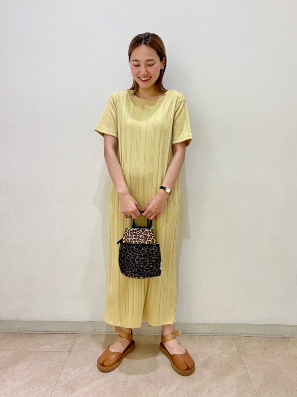 Beauty Youth United Arrowsのby ランダムリブ5分袖ワンピースを使ったコーディネート Rakuten Fashion 楽天ファッション 旧楽天ブランドアベニュー