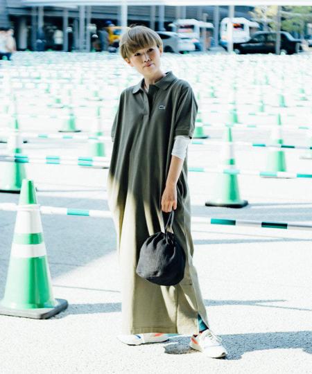 Beams Womenのlacoste Beams Boy 別注 ピケ ワンピースを使ったコーディネート Rakuten Fashion 楽天ファッション 旧楽天ブランドアベニュー