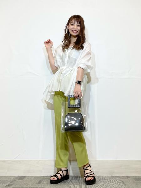 mysty womanの前後2WAYテレコタンクを使ったコーディネートを紹介します。｜Rakuten Fashion(楽天ファッション／旧楽天ブランドアベニュー)1119302