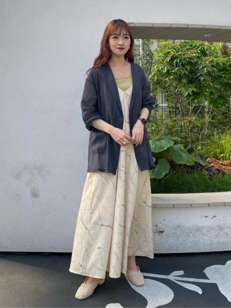 mysty womanの前後2WAYテレコタンクを使ったコーディネートを紹介します。｜Rakuten Fashion(楽天ファッション／旧楽天ブランドアベニュー)1119348