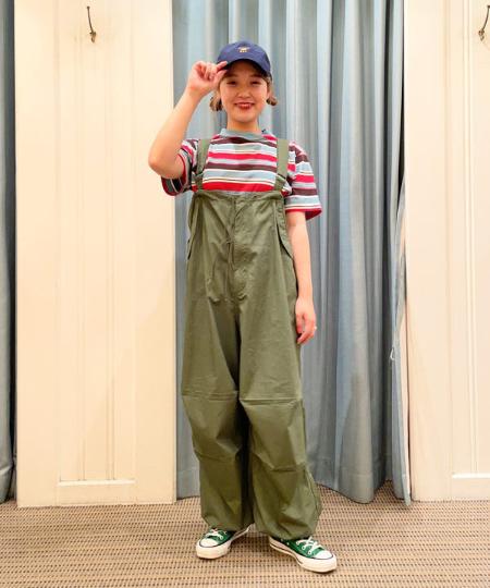 BEAMS WOMENのBEAMS BOY / US ARMY オーバー パンツを使った