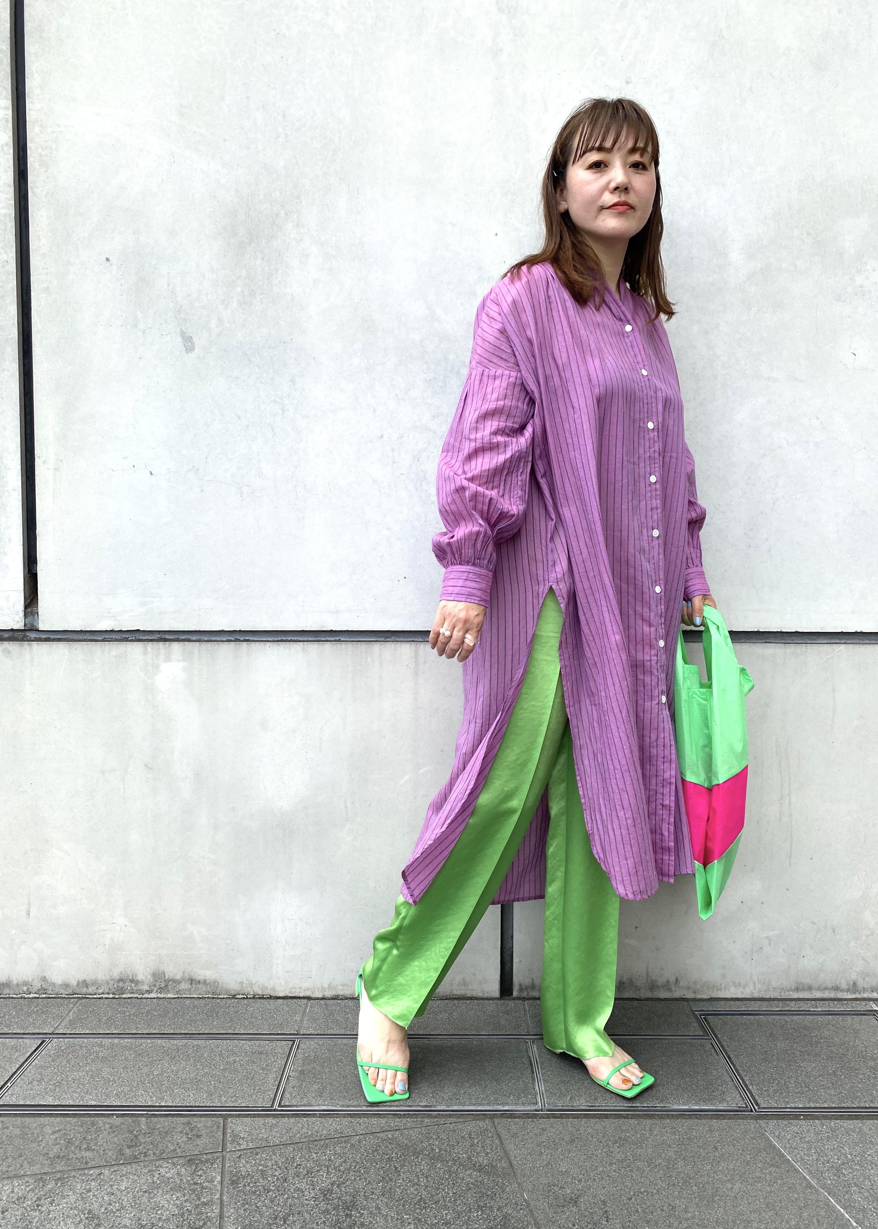 Adam Et Rope の Khadi カディ インドコットンシャツワンピースを使ったコーディネート Rakuten Fashion 楽天ファッション 旧楽天ブランドアベニュー