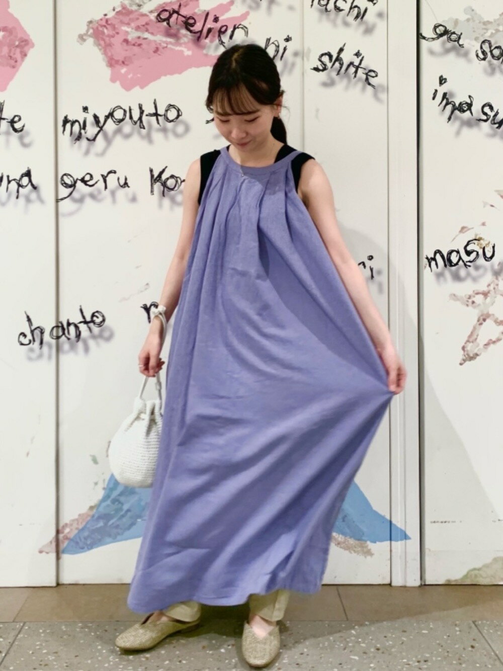 Coenの2wayリネンブレンドツイルワンピースを使ったコーディネート Rakuten Fashion 楽天ファッション 旧楽天 ブランドアベニュー