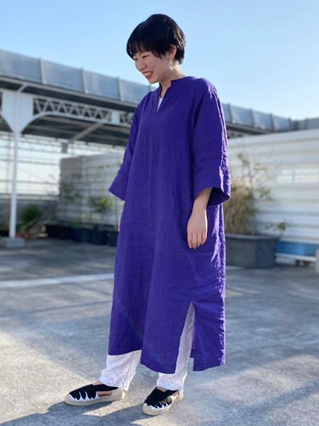 Bshopの Orcival リネンカフタンワンピース Womenを使ったコーディネート Rakuten Fashion 楽天ファッション 旧楽天 ブランドアベニュー