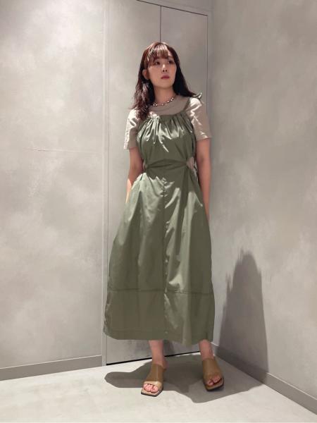 Styling のサイドスラッシュミリタリーワンピースを使ったコーディネート Rakuten Fashion 楽天ファッション 旧楽天ブランドアベニュー