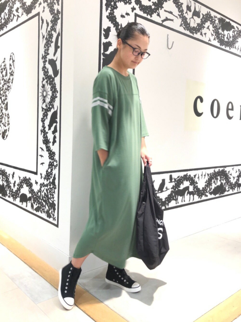 Coenのフットボールワンピース を使ったコーディネート Rakuten Fashion 楽天ファッション 旧楽天ブランドアベニュー