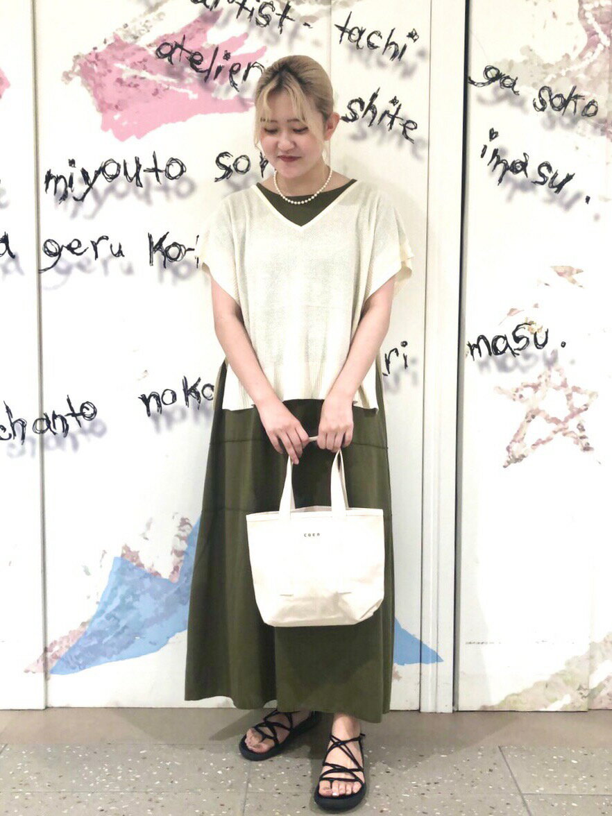 Coenのメローロックマキシワンピースを使ったコーディネート Rakuten Fashion 楽天ファッション 旧楽天 ブランドアベニュー