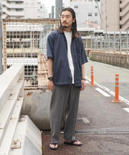 BEAMS MENの【百名品】BEAMS / アクション スラックスを使った