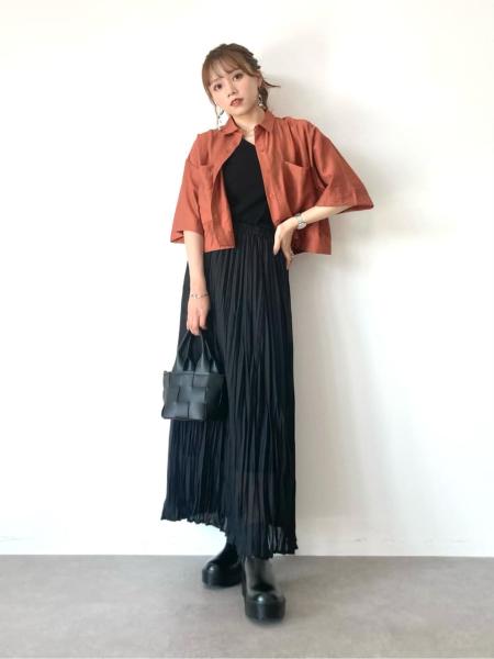 Earth Music Ecologyのシアーショートシャツを使ったコーディネート Rakuten Fashion 楽天ファッション 旧楽天ブランドアベニュー