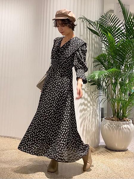 Snidelのビッグカラークラシカルワンピースを使ったコーディネート Rakuten Fashion 楽天ファッション 旧楽天ブランド アベニュー