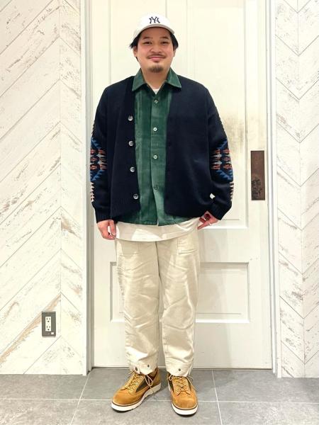 JOURNAL STANDARD relumeの【PENDLETON/ペンドルトン】別注ジャガード カーディガン 1を使ったコーディネート |  Rakuten Fashion(楽天ファッション／旧楽天ブランドアベニュー)1238747