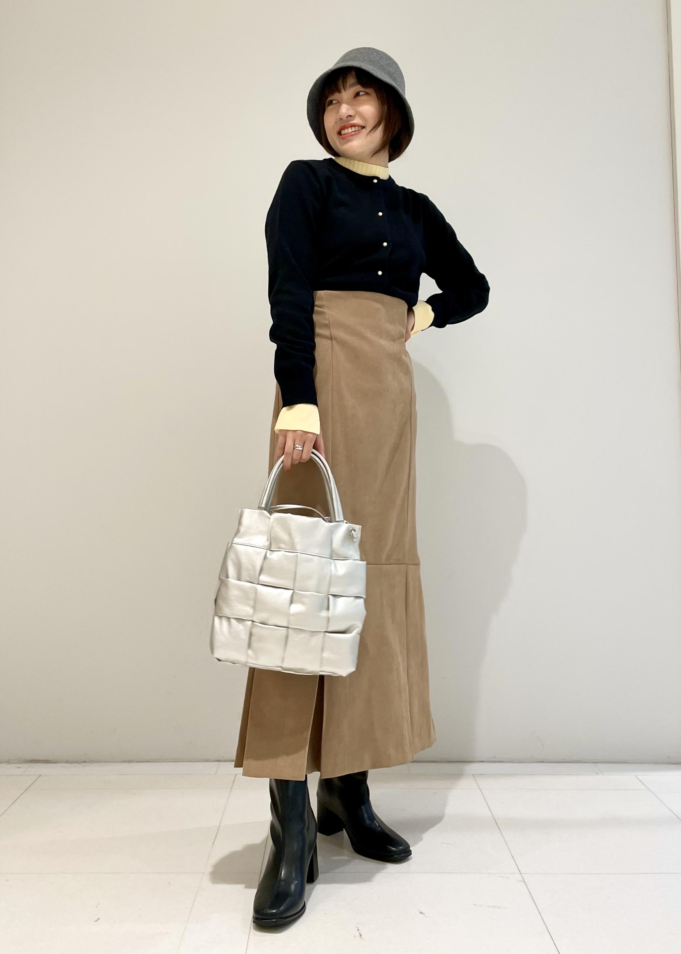 Visの 洗濯機可 Eco Thermo Walker R シンプルパール釦クルーネックカーディガンを使ったコーディネート Rakuten Fashion 楽天ファッション 旧楽天ブランドアベニュー