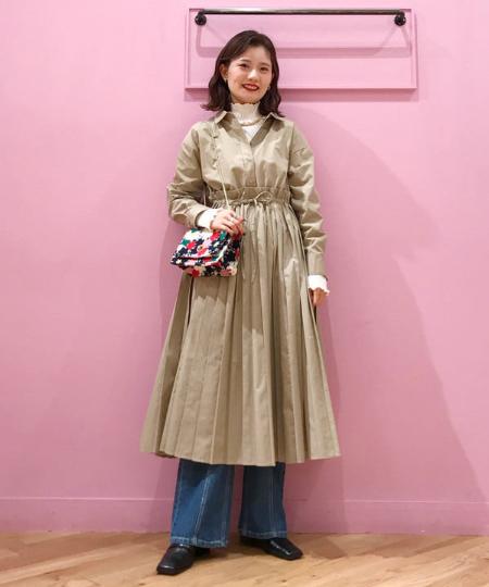 Beams Womenのray Beams プリーツ キリカエ シャツ ワンピースを使ったコーディネート Rakuten Fashion 楽天ファッション 旧楽天ブランドアベニュー