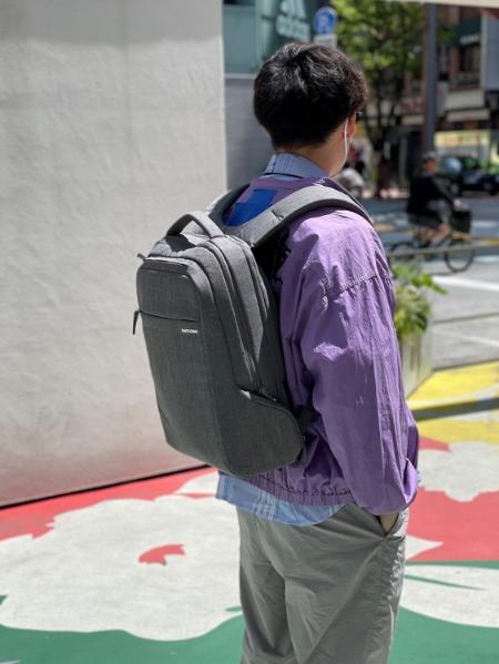 Incaseの(U)INCO100411-ASP ICON Slim Backpack With Woolenex 16inch