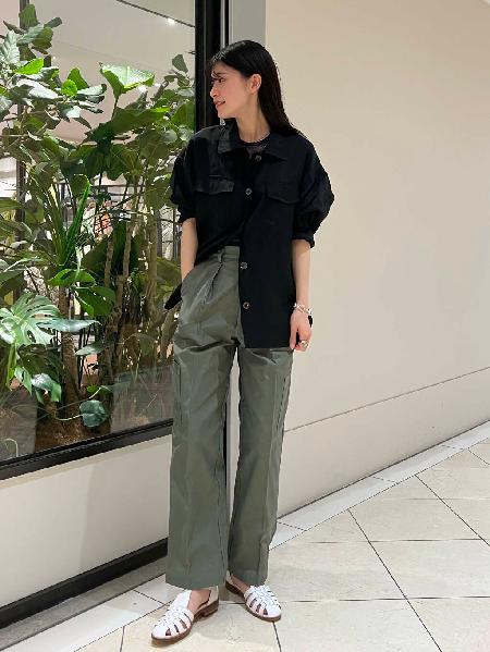 URBAN RESEARCHの『ユニセックス』バックサテンUTILITY TROUSERS by