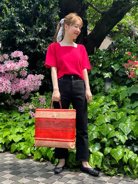 agnes b. | コットン スカーフ 