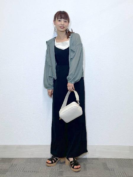 mysty womanの前後2WAYテレコタンクを使ったコーディネートを紹介します。｜Rakuten Fashion(楽天ファッション／旧楽天ブランドアベニュー)1329121