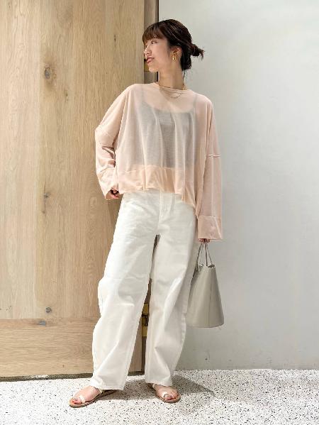 Curensologyの<&RC>カーヴィーデニムパンツを使ったコーディネートを紹介します。｜Rakuten Fashion(楽天ファッション／旧楽天ブランドアベニュー)1337733