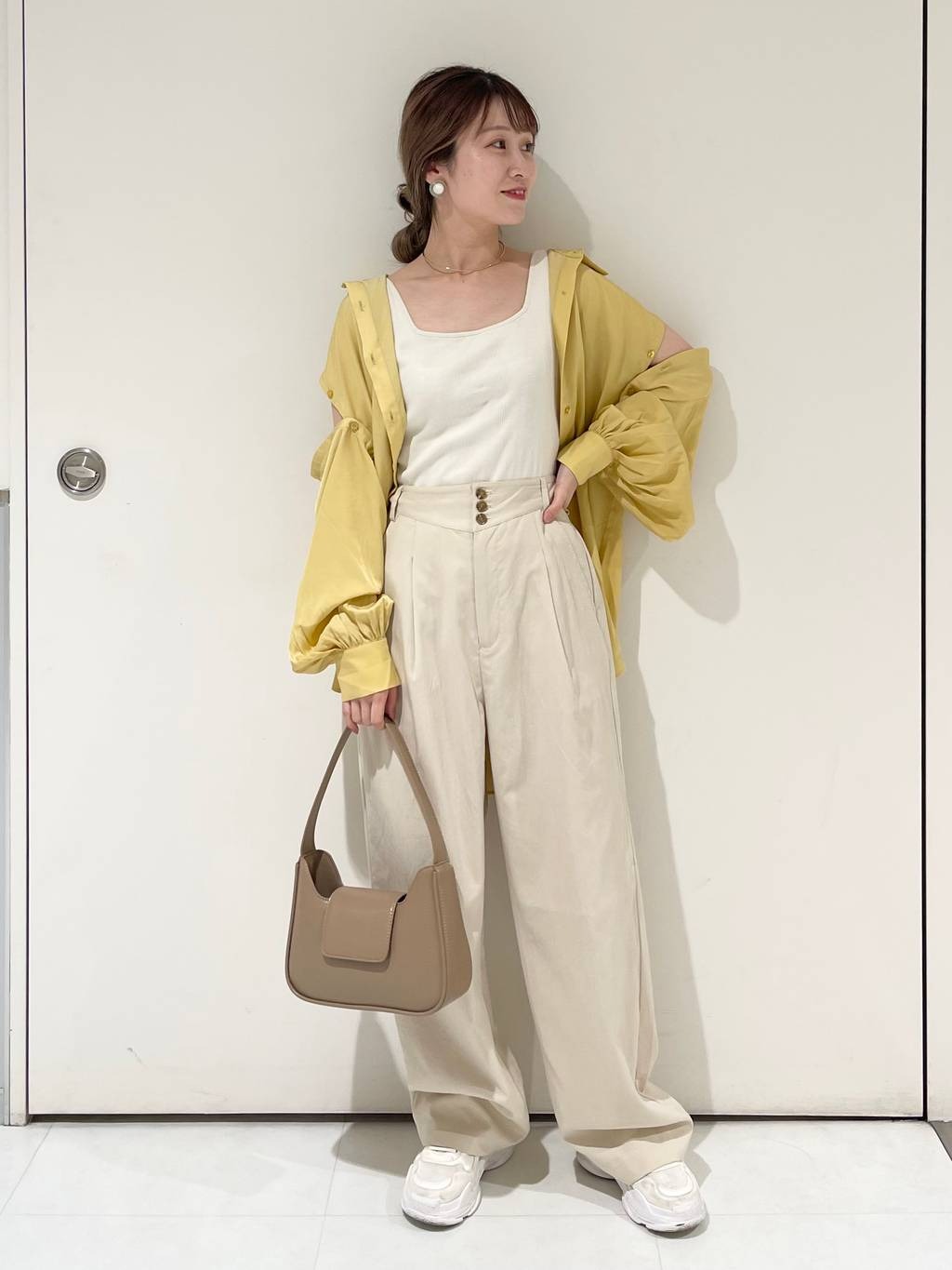 mysty womanの前後2WAYテレコタンクを使ったコーディネートを紹介します。｜Rakuten Fashion(楽天ファッション／旧楽天ブランドアベニュー)1479450