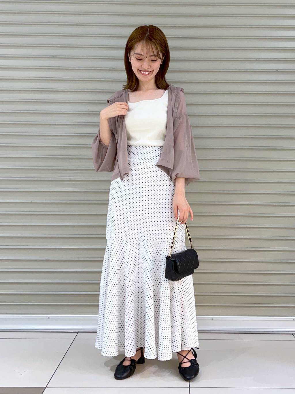 mysty womanの前後2WAYテレコタンクを使ったコーディネートを紹介します。｜Rakuten Fashion(楽天ファッション／旧楽天ブランドアベニュー)1483169