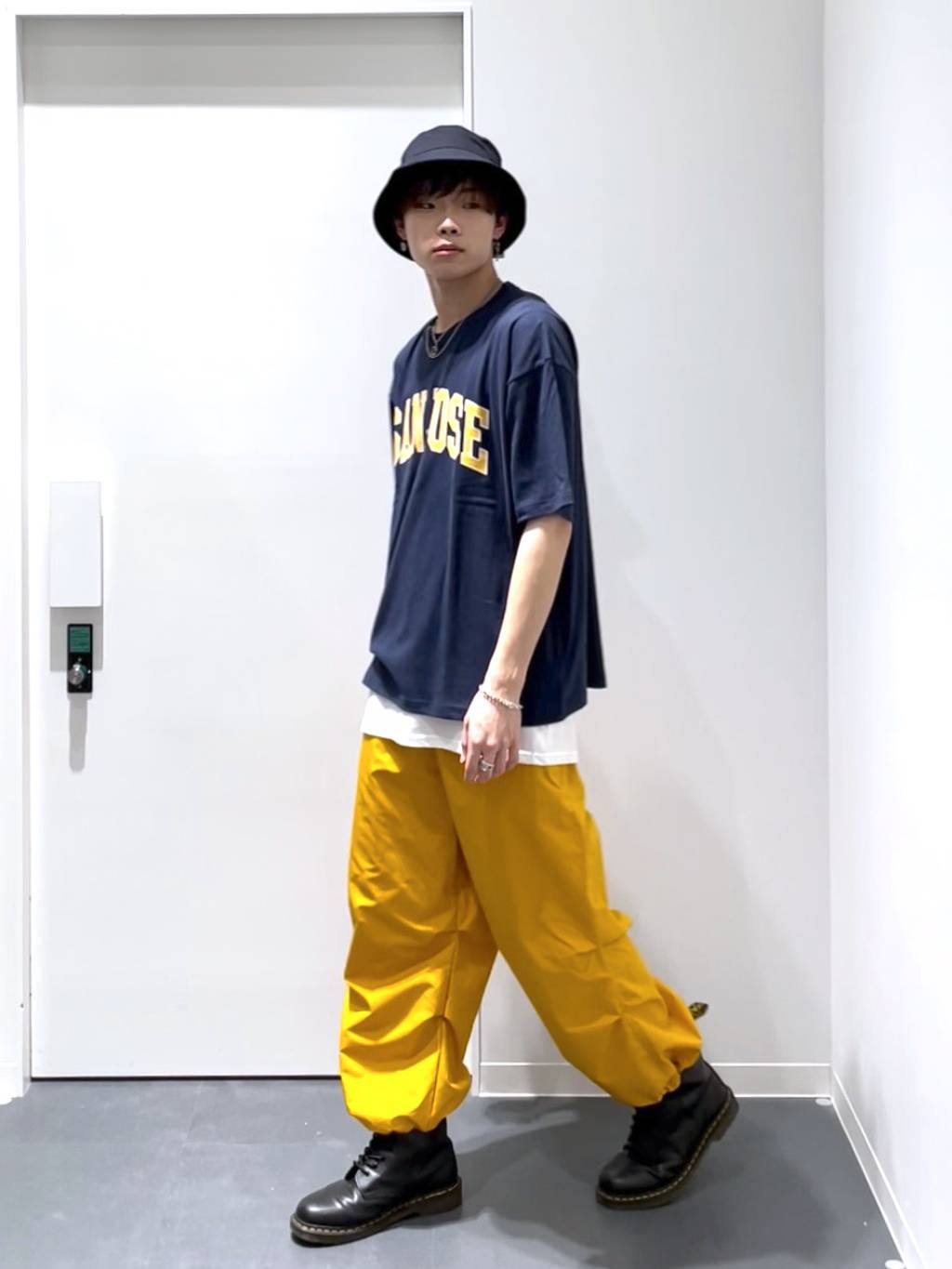 LAKOLEのツイルバケットハットを使ったコーディネートを紹介します。｜Rakuten Fashion(楽天ファッション／旧楽天ブランドアベニュー)1483206