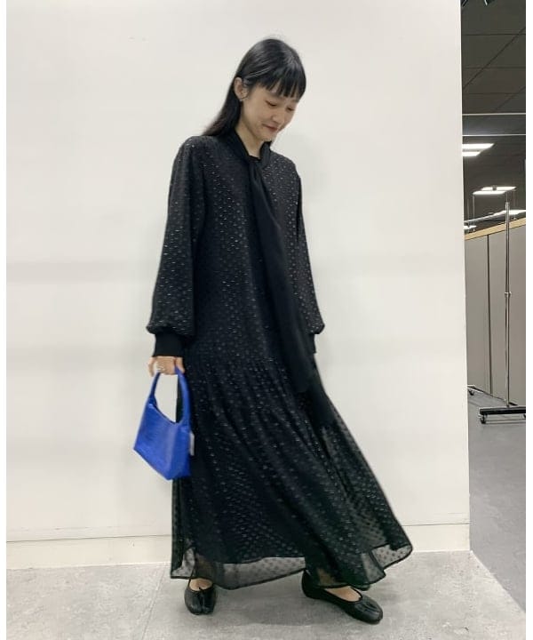 Beams Womenの 人気急上昇中 Ray Beams ドット ボウタイ ワンピース オケージョン 結婚式 七五三を使ったコーディネート Rakuten Fashion 楽天ファッション 旧楽天ブランドアベニュー