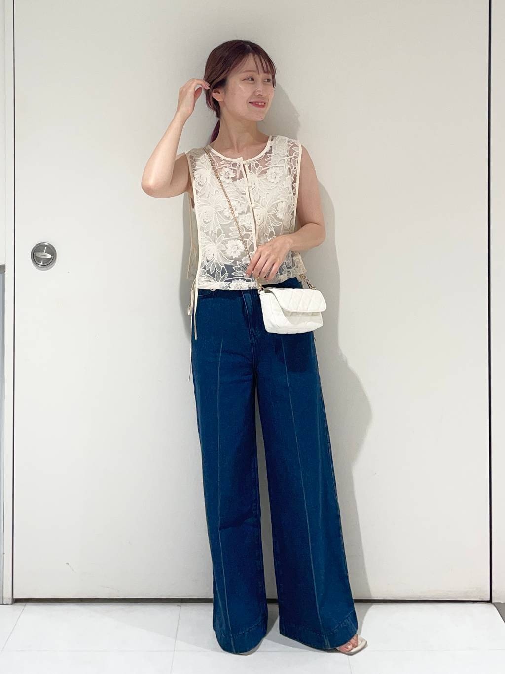 mysty womanの前後2WAYテレコタンクを使ったコーディネートを紹介します。｜Rakuten Fashion(楽天ファッション／旧楽天ブランドアベニュー)1532468
