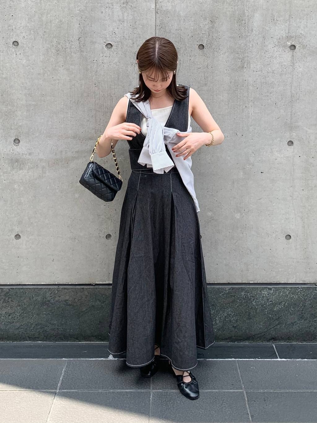 mysty womanの前後2WAYテレコタンクを使ったコーディネートを紹介します。｜Rakuten Fashion(楽天ファッション／旧楽天ブランドアベニュー)1533183