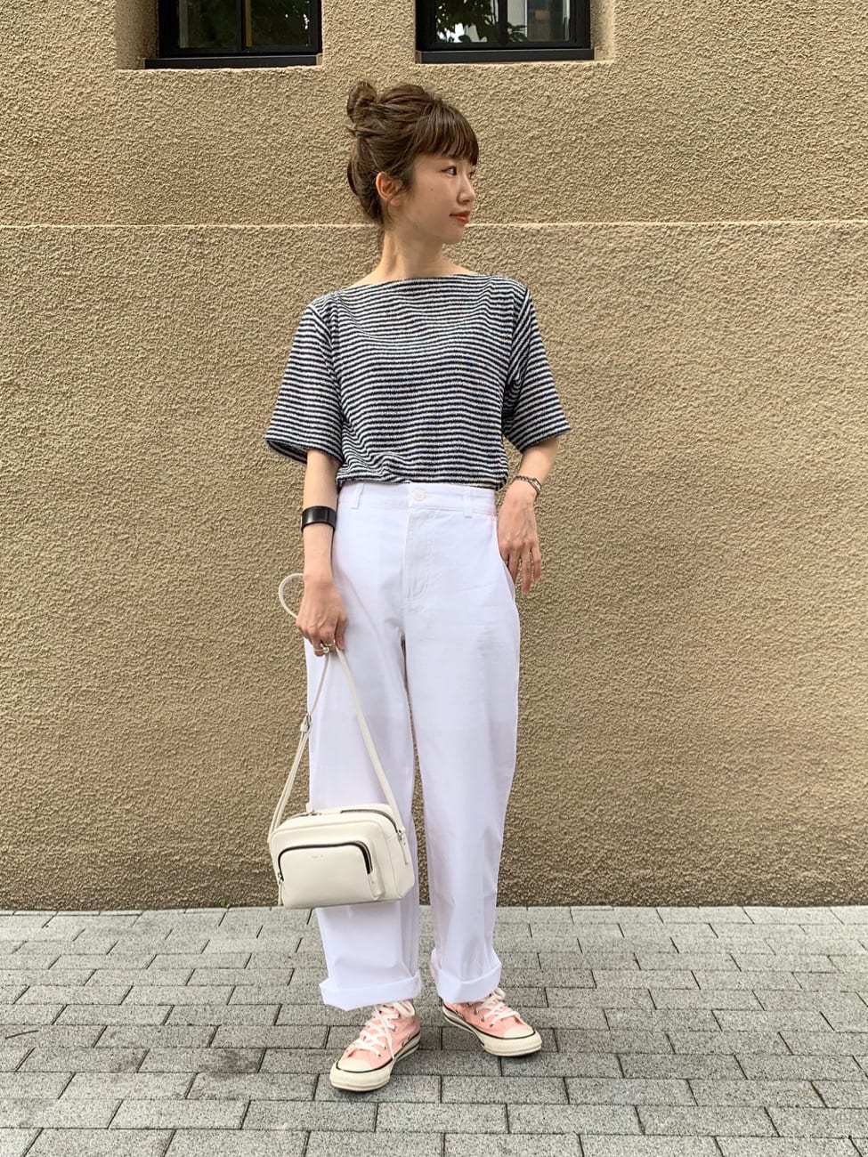 agnes b.のUP46 PANTALON パンツを使ったコーディネート | Rakuten