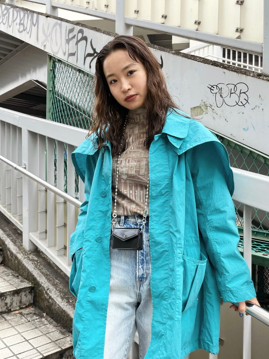 moussyのUTILITY CAPE ジャケットを使ったコーディネート | Rakuten