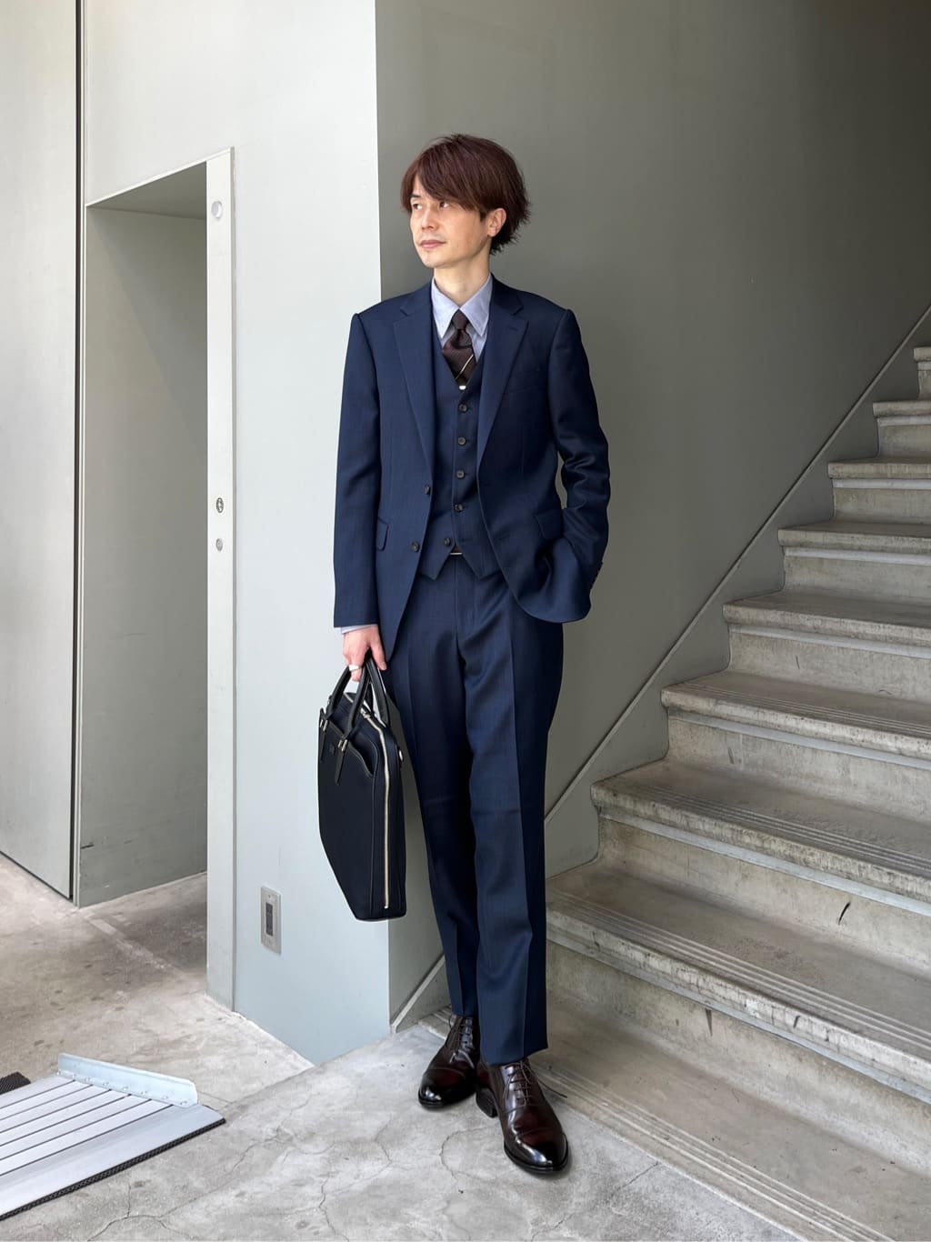 TAKEO KIKUCHI 3ピーススーツ-