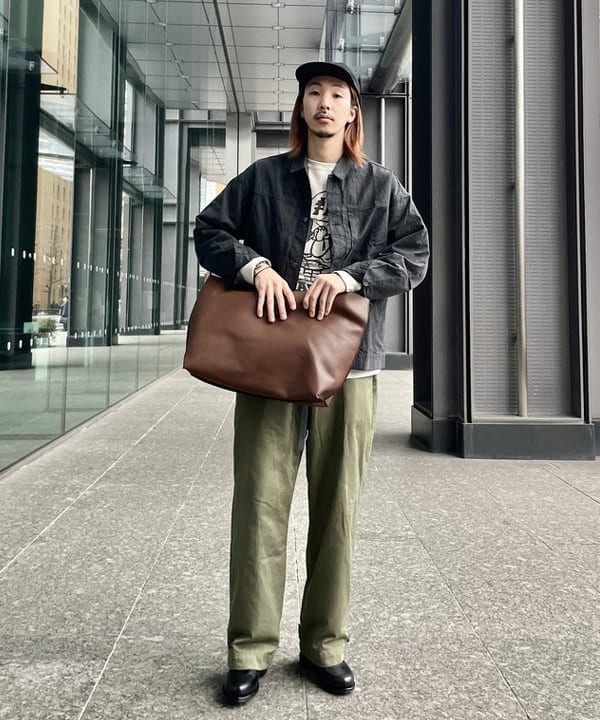 BEAMS LIGHTSのBEAMS LIGHTS / マイクロファイバー トートバッグを使ったコーディネート | Rakuten  Fashion(楽天ファッション／旧楽天ブランドアベニュー)1568126