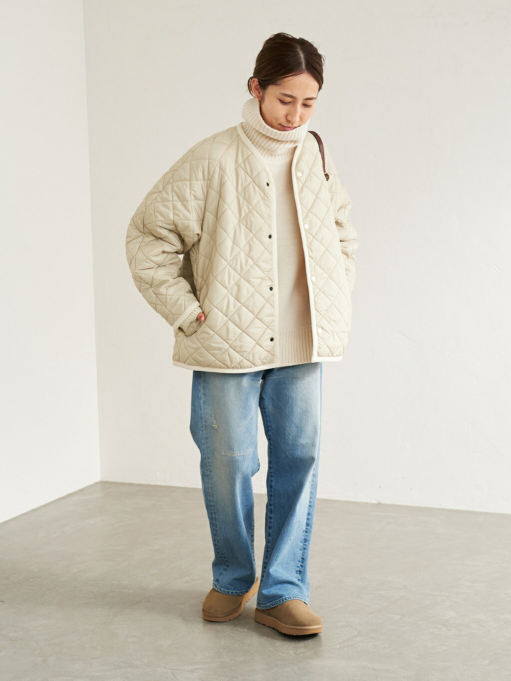 LAVENHAM/ラベンハム 別注NEW COLLARLESS ジャケット cochinh.de