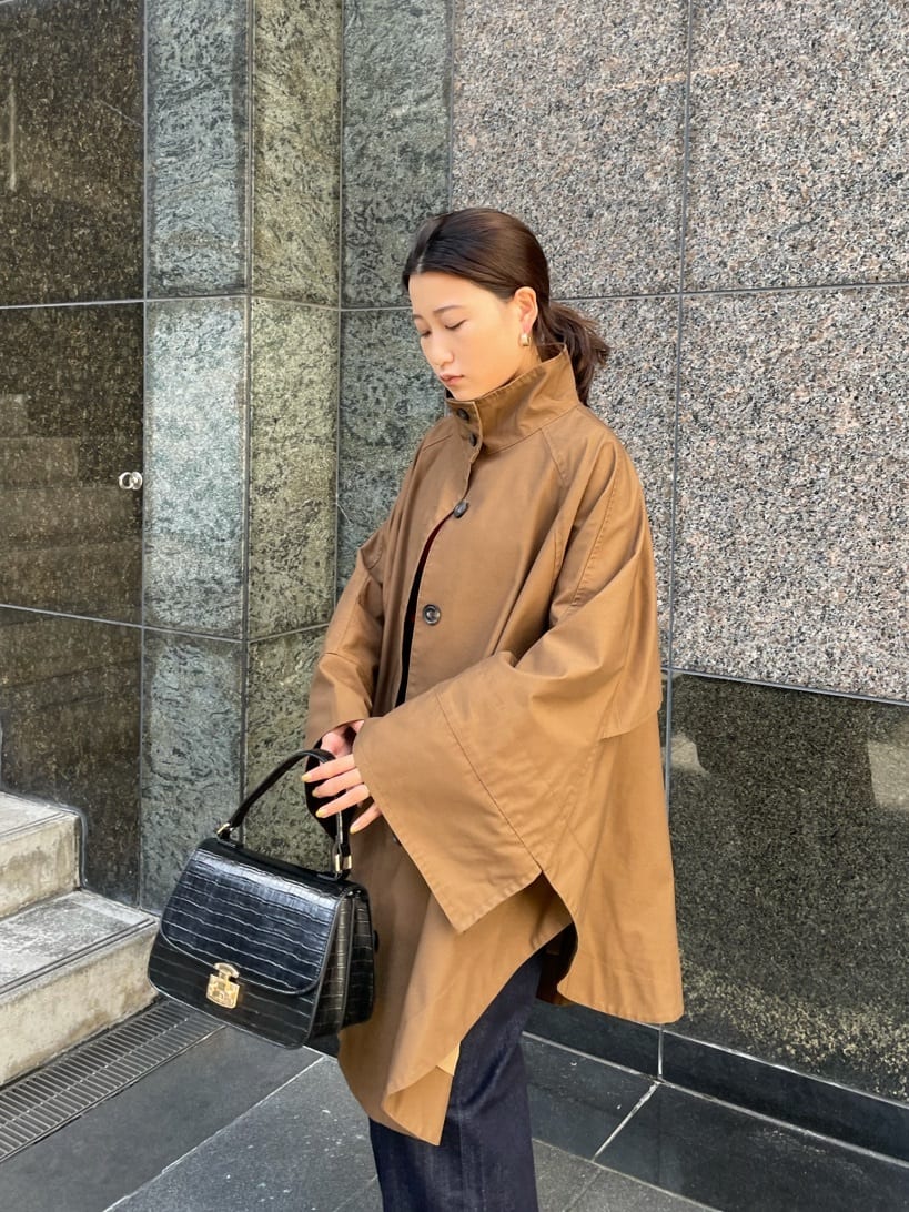 moussyのMILITARY PONCHO コートを使ったコーディネート | Rakuten