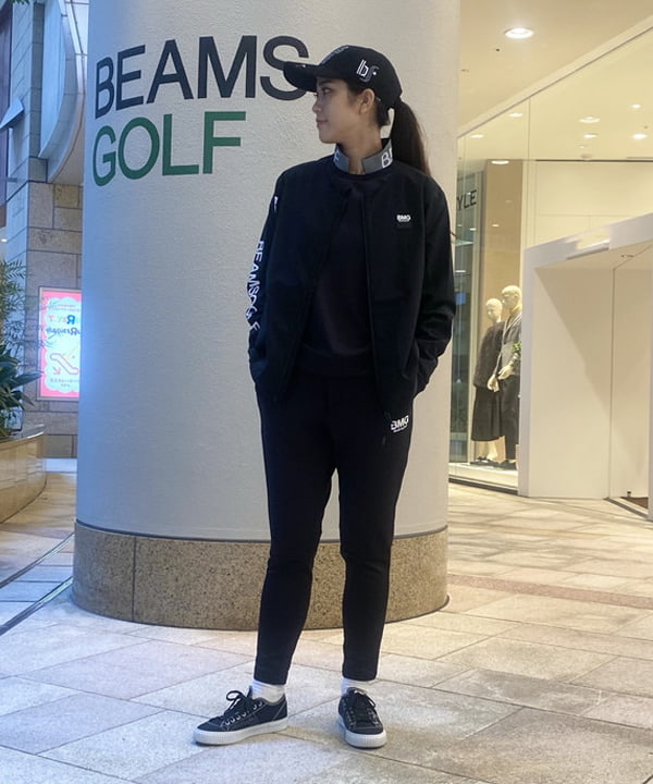 BEAMS GOLFのBEAMS GOLF ORANGE LABEL / ミノテック(R)ノーカラーブルゾンを使ったコーディネート | Rakuten  Fashion(楽天ファッション／旧楽天ブランドアベニュー)1815181